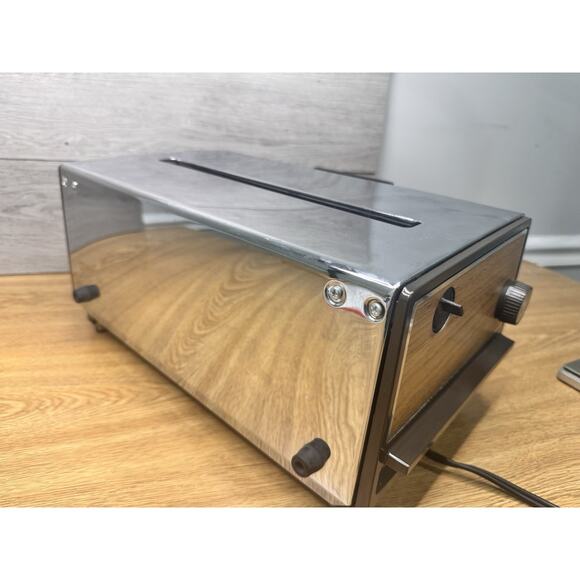 Vintage 1970s Proctor-Silex Chrome Toaster Oven 0504NA Compact USA Tested - Picture 8 of 16